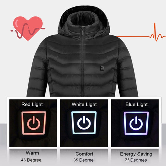 Chaqueta Térmica Eléctrica USB para Hombre - Abrigo Calefactable Invierno — foto 2