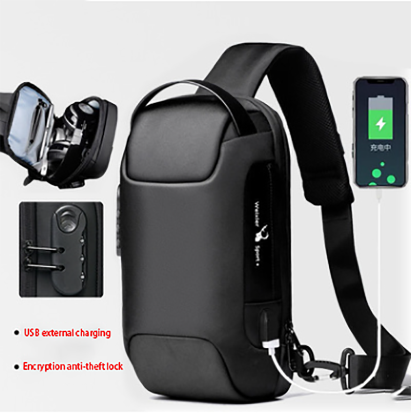 Bolso Antirrobo Impermeable Oxford para Hombre - Crossbody Multifuncional — foto 1