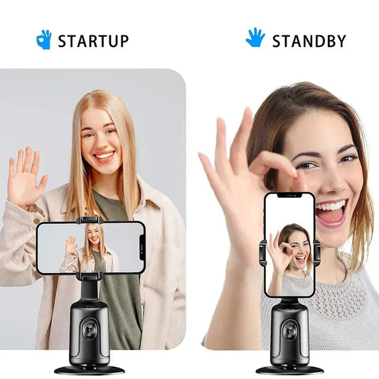 Gimbal AI 360° con Seguimiento Facial para Smartphone - Video y Vlog — foto 2