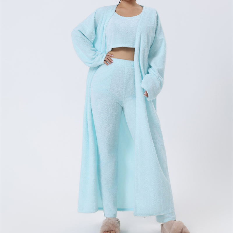 Set de Pijama Cozy 3 Piezas Mujer - Conjunto Cálido y Cómodo — foto 1