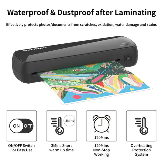 Laminadora 4 en 1 rápida y compacta para fotos y documentos — foto 2