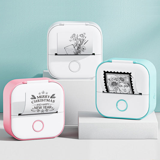 Impresora Térmica Mini Portátil Bluetooth para Etiquetas y Fotos — CJ 2