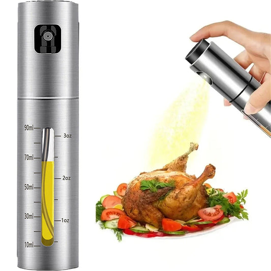 Botella Spray Aceite Cocina Acero Inoxidable 100ml - Komarca Soft — foto 1