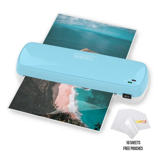 Laminadora Compacta para Documentos A4/A5/A6 con 10 Hojas - Ideal para Oficina y — foto 1