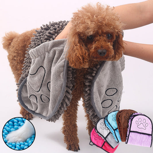 Toalla Super Absorbente para Perros y Gatos - Secado Rápido y Cómodo — foto 2