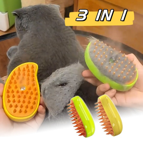 Cepillo Eléctrico de Vapor y Masaje para Mascotas - Komarca Soft — foto 1