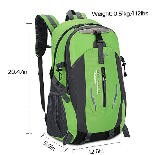 Mochila Outdoor 36L Impermeable para Camping y Viajes - Ecuador y Florida — foto 2