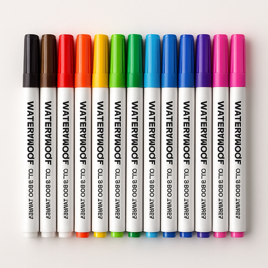Marcadores Aceite Multicolor Waterproof – Pack resistente — foto principal