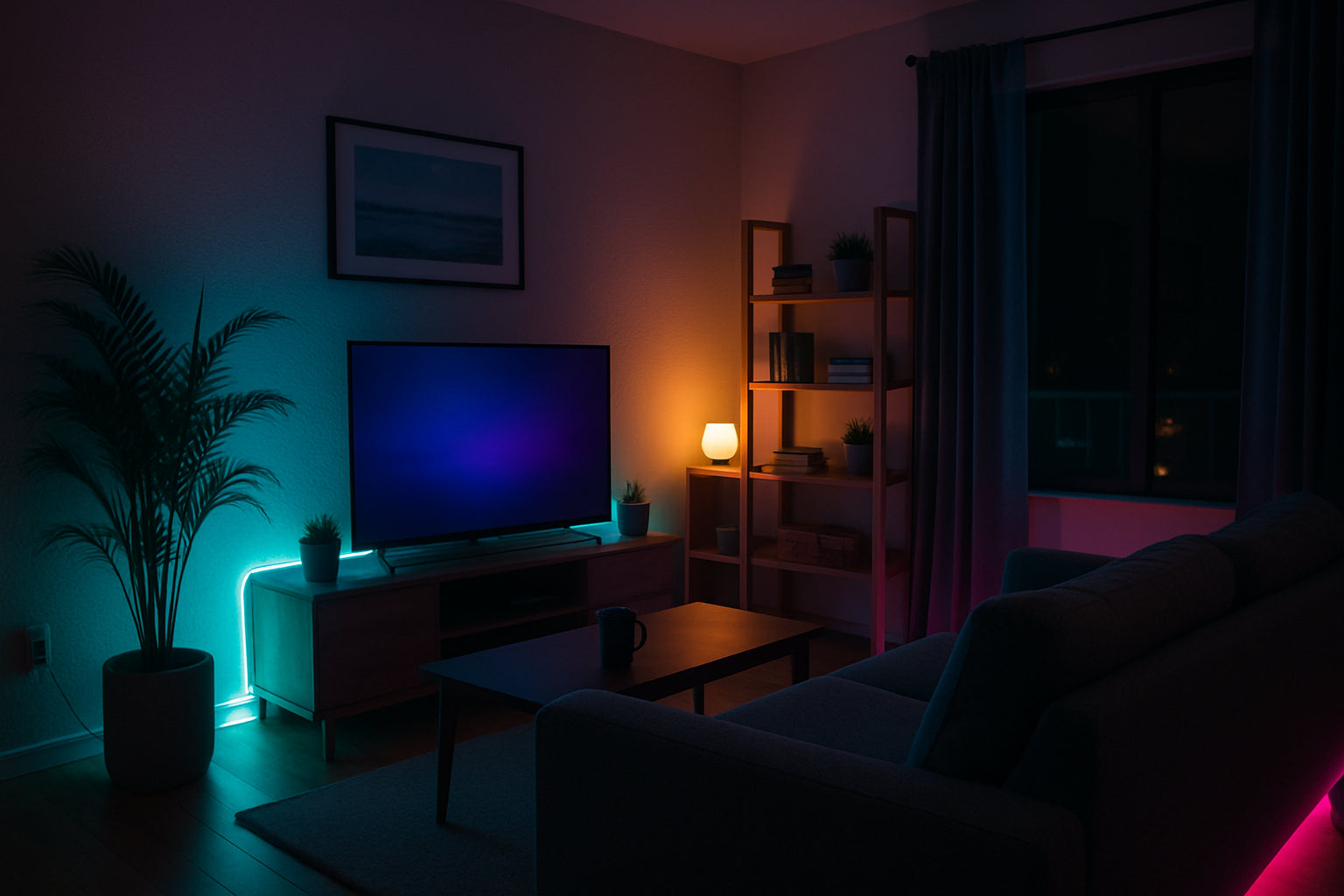 Tira LED neón WiFi: transforma tu sala