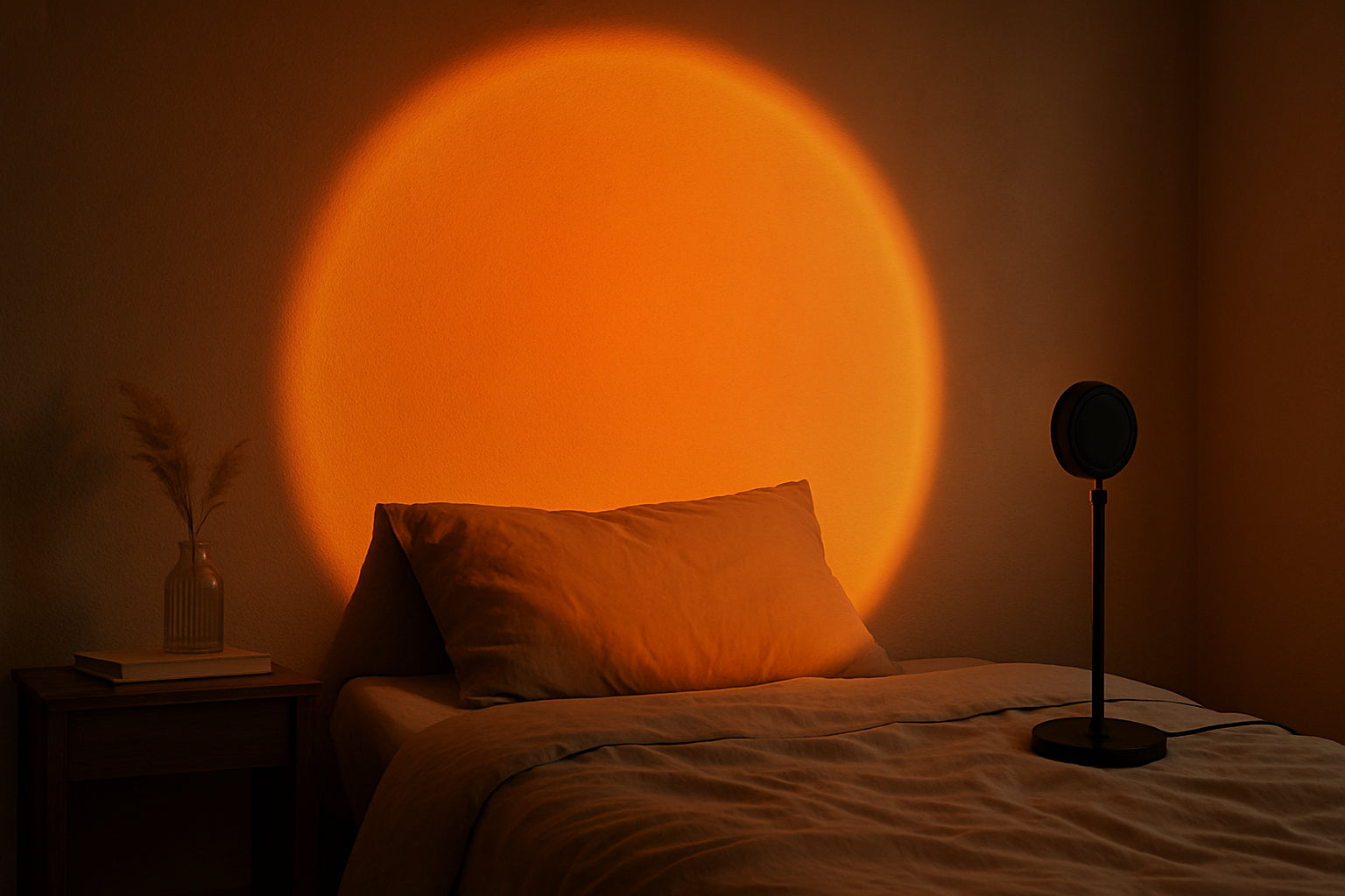 Lámpara sunset para fotos y relax